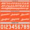 Custom Reversible Orange White Double Side Star Sublimation Basketball Suit Jersey