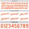 Custom Reversible Orange White Double Side Star Sublimation Basketball Suit Jersey