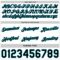 Custom Reversible Teal White-Black Double Side Star Sublimation Basketball Suit Jersey