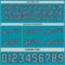 Custom Reversible Teal Gray-Navy Double Side Star Sublimation Basketball Suit Jersey