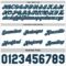 Custom Reversible Teal Gray-Navy Double Side Star Sublimation Basketball Suit Jersey