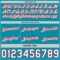 Custom Reversible Teal White-Red Double Side Star Sublimation Basketball Suit Jersey
