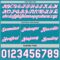 Custom Reversible Teal White-Pink Double Side Star Sublimation Basketball Suit Jersey