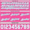 Custom Reversible Teal White-Pink Double Side Star Sublimation Basketball Suit Jersey