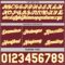 Custom Reversible Burgundy White-Gold Double Side Star Sublimation Basketball Suit Jersey