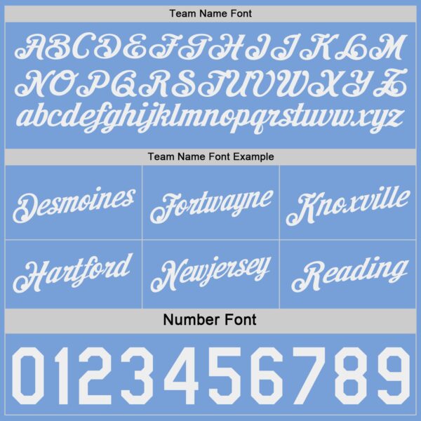 Custom Reversible Lakes Blue White Double Side Star Sublimation Basketball Suit Jersey