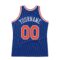 Custom Royal Orange-White Authentic Throwback Basketball Jersey