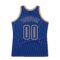 Custom Royal Royal-Old Gold Authentic Throwback Basketball Jersey