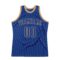 Custom Royal Royal-Old Gold Authentic Throwback Basketball Jersey