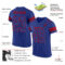 Royal0198-1 Custom Royal Royal-Red Mesh Authentic Football Jersey
