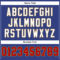 Royal0206-3 Custom Royal Red-Old Gold Mesh Authentic Football Jersey