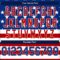 Custom Royal Royal-Red 3D Pattern Design American Flag Authentic Basketball Jersey