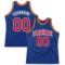 Custom Royal Red-White Authentic Throwback Basketball Jersey