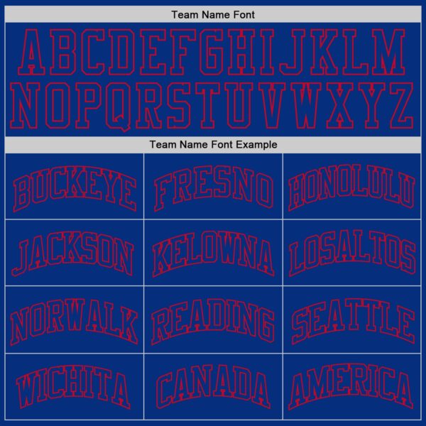 Custom Royal Royal-Red Authentic Throwback Basketball Jersey