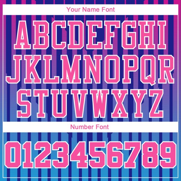 Custom Royal Pink-White Round Neck Sublimation Basketball Suit Jersey