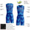 Custom Royal Royal-Light Blue Round Neck Sublimation Basketball Suit Jersey