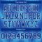 Custom Royal Royal-Light Blue Round Neck Sublimation Basketball Suit Jersey