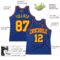 Custom Royal Gold-Orange Authentic Throwback Basketball Jersey
