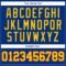 Custom Royal Gold-Orange Authentic Throwback Basketball Jersey