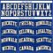 Custom Royal White Pinstripe White Old Gold-Black Authentic Basketball Jersey