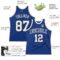 Custom Royal Cream Authentic Throwback Basketball Jersey