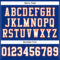 Royal0543-3 Custom Royal White-Orange Mesh Authentic Football Jersey