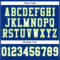 Royal0545-3 Custom Royal White-Neon Green Mesh Authentic Football Jersey