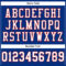 Royal0546-3 Custom Royal White-Red Mesh Authentic Football Jersey