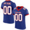 Royal0546 Custom Royal White-Red Mesh Authentic Football Jersey