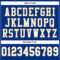 Royal0549-3 Custom Royal White-Old Gold Mesh Authentic Football Jersey