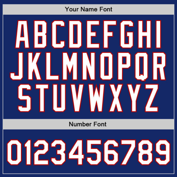 Custom Royal White-Red Authentic Throwback Basketball Jersey