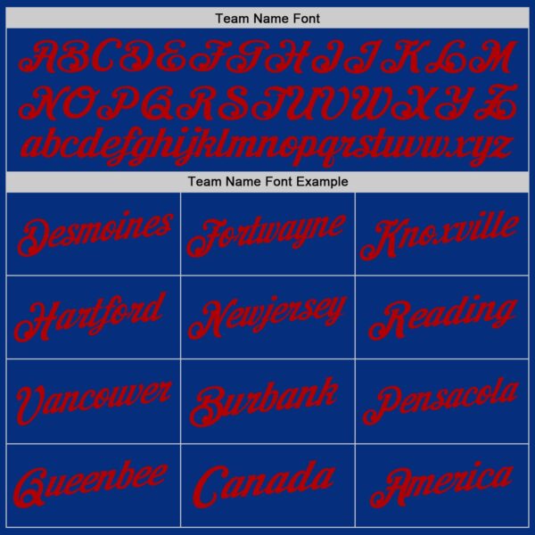 Custom Royal Red Authentic Throwback Basketball Jersey