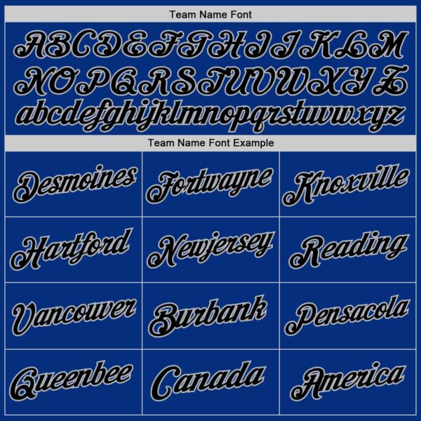 Custom Royal Black-Gray Authentic Throwback Basketball Jersey