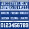 Custom Royal White-Light Blue Authentic Football Jersey