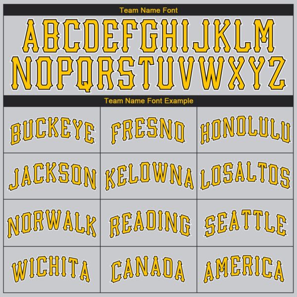 Custom Gray Gold-Black Authentic Throwback Basketball Jersey