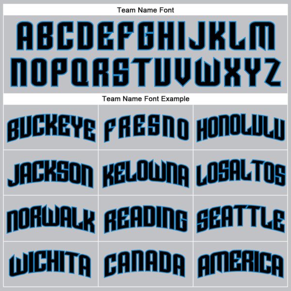 Custom Gray Black Pinstripe Black-Blue Authentic Basketball Jersey