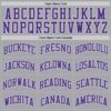 Custom Gray Purple-White Authentic Throwback Basketball Jersey
