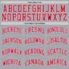 Custom Gray Red-White Authentic Throwback Basketball Jersey