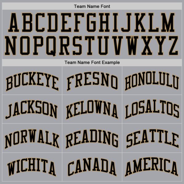 Custom Gray Black-Old Gold Authentic Throwback Basketball Jersey