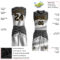 Custom Gray Black-Old Gold Round Neck Sublimation Basketball Suit Jersey