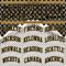 Custom Gray Black-Old Gold Round Neck Sublimation Basketball Suit Jersey