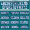 Teal0049-2 Custom Teal White-Purple Mesh Authentic Football Jersey