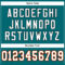 Teal0054-3 Custom Teal White-Orange Mesh Authentic Football Jersey