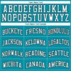 Custom Teal White-Black Authentic Throwback Basketball Jersey