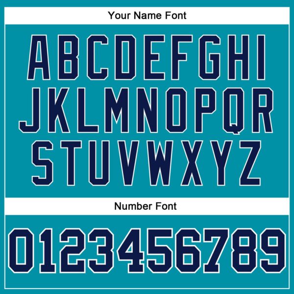 Custom Teal Navy Pinstripe Navy-White Authentic Basketball Jersey