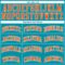 Custom Teal White Pinstripe Orange Authentic Basketball Jersey