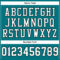 Teal0207-3 Custom Teal White-Black Mesh Authentic Football Jersey