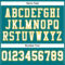 Teal0209-3 Custom Teal White-Gold Mesh Authentic Football Jersey
