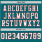 Teal0215-3 Custom Teal White-Red Mesh Authentic Football Jersey