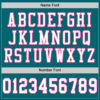 Custom Teal White-Pink Mesh Authentic Football Jersey